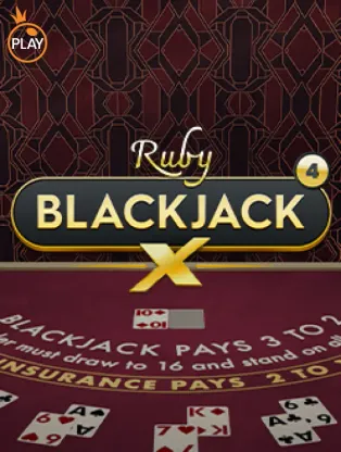 BOM88 Blackjack X 4 - Ruby
