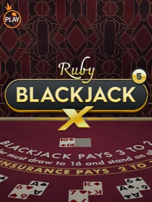 BOM88 Blackjack X 5 - Ruby